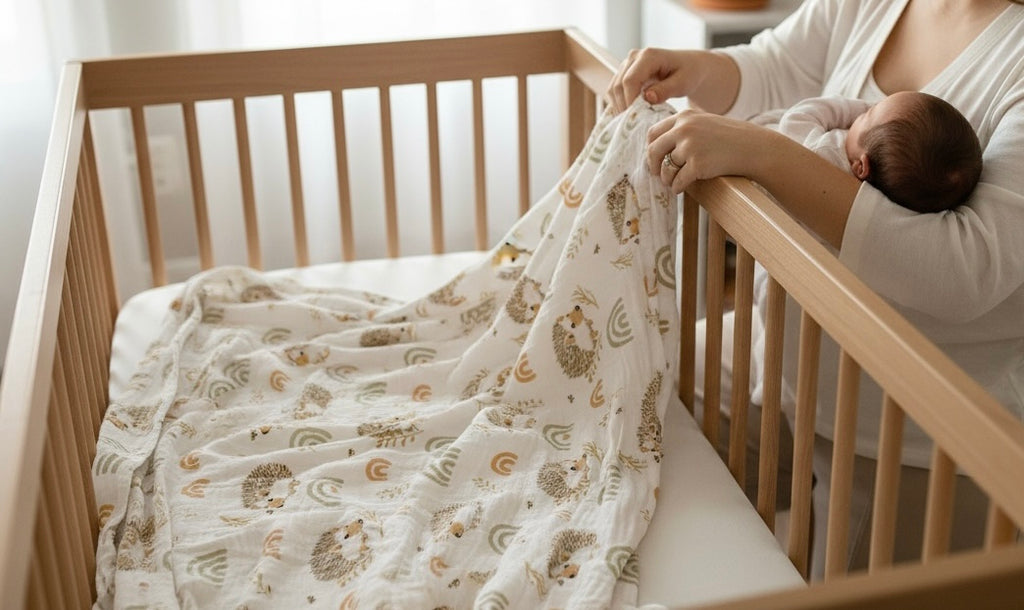 MarMar Snuggle Swaddles | Premium Muslin Baby Swaddle Blanket