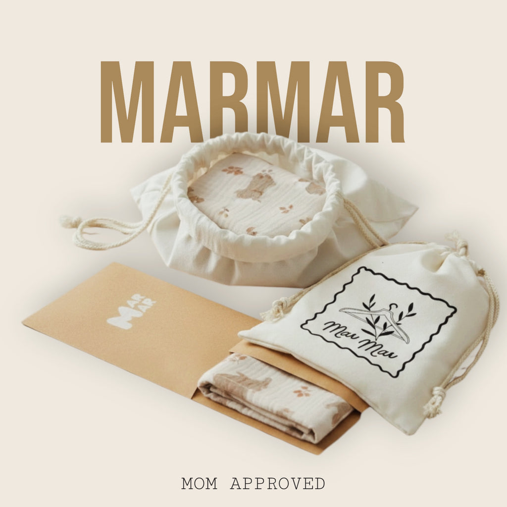 MarMar Snuggle Swaddles | Premium Muslin Baby Swaddle Blanket
