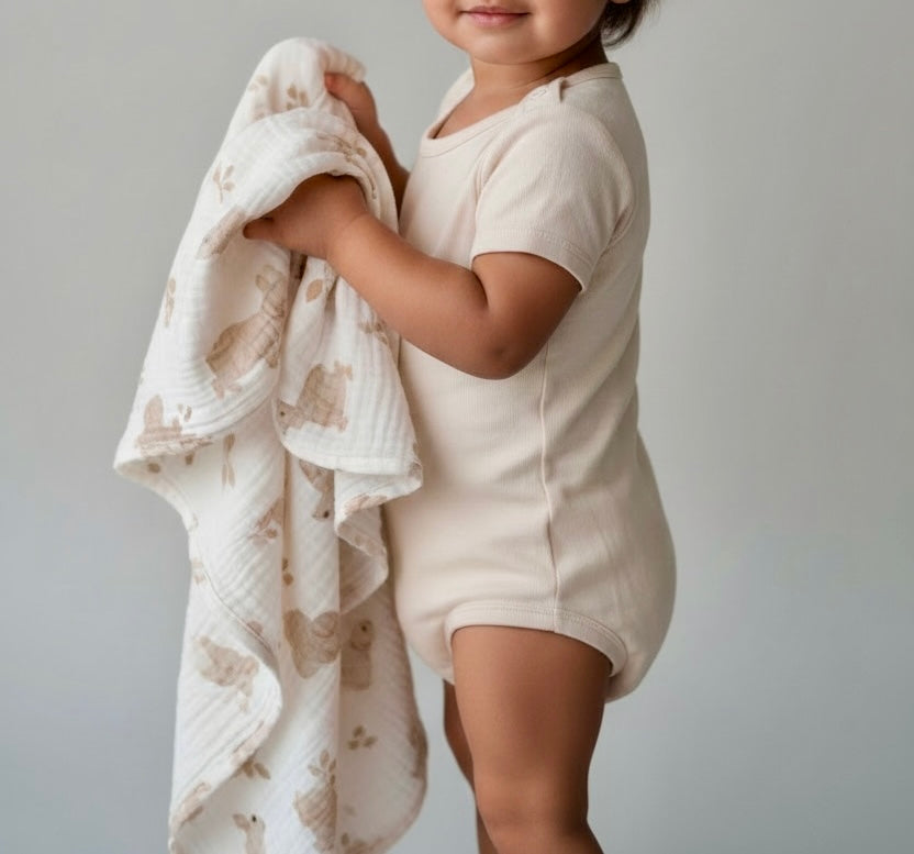 MarMar Snuggle Swaddles | Premium Muslin Baby Swaddle Blanket