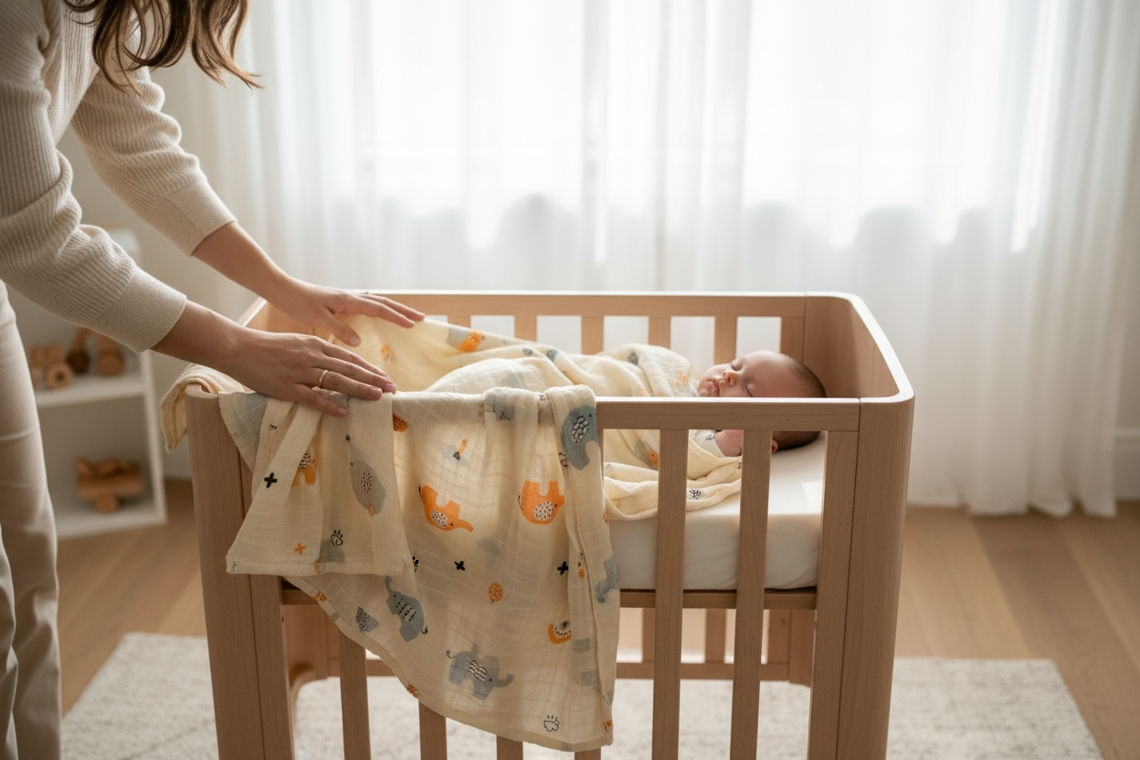 MarMar Snuggle Swaddles | Premium Muslin Baby Swaddle Blanket