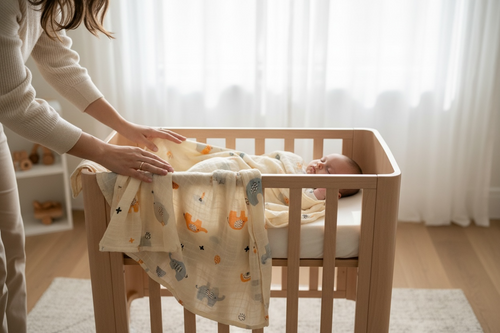 MarMar Snuggle Swaddles | Premium Muslin Baby Swaddle Blanket